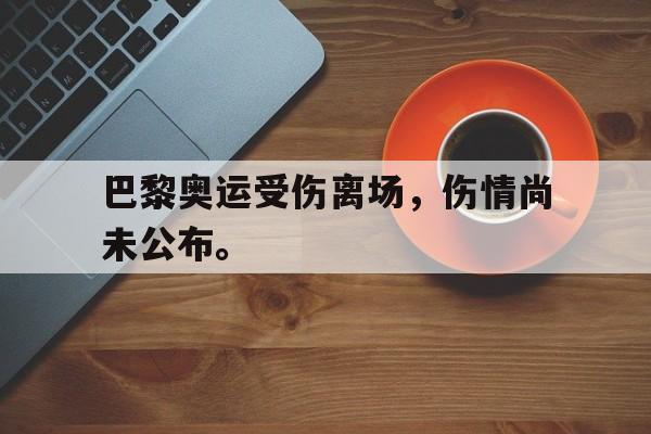 开云登录入口-巴黎奥运受伤离场，伤情尚未公布。